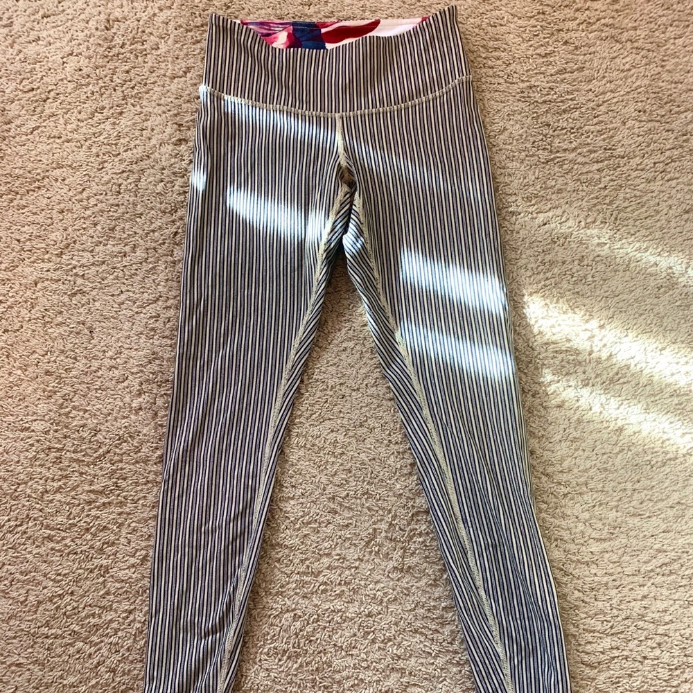 Lululemon striped leggings